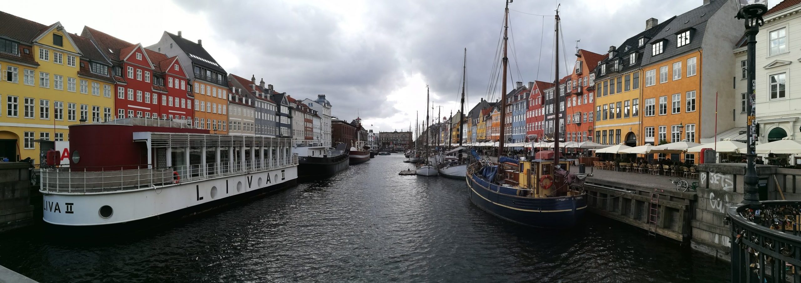 Nyhavn old harbour of Denmark